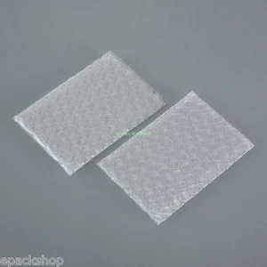 20 Clear Plastic Bubble Pack Cushioning Packing Pouches Bag 3" x 5"_80 x 125mm - Picture 1 of 12