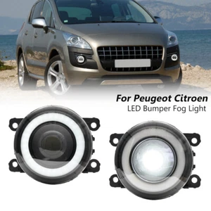 LED Tagfahrlicht DRL Nebelscheinwerfer für Peugeot 207 CC 308 3008 Citroen C3 C4 - Bild 1 von 13