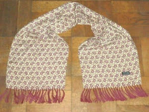 Vintage TOOTAL Paisley Scarf Cravat Dapper Mod Indie Scooter Goodwood Ascot - Picture 1 of 4