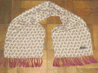 Vintage TOOTAL Paisley Scarf Cravat Dapper Mod Indie Scooter Goodwood Ascot - Image 1 of 4