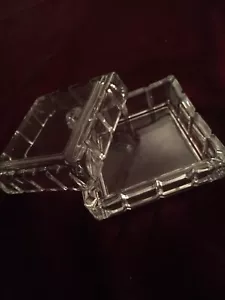 Crystal Keepsake Box (or Candy Dish) - Picture 1 of 3