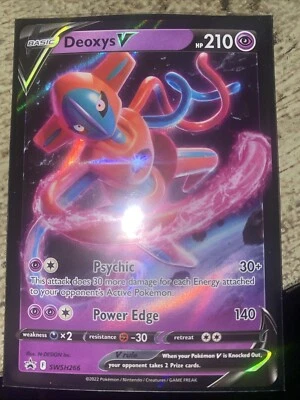 Deoxys V SWSH266 SWSH: Sword & Shield Promo Cards Holo - Image 1 of 4