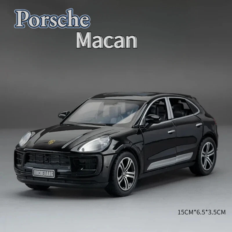 1:32 Porsche Macan T SUV Car Model Alloy Diecast Simulation Toy w/ Sound Light - Image 1 of 4