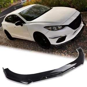 Parachoques delantero alerón labial boby kits divisor para Mazda 3 Axela MX 3 5 6 2014-2023 - Imagen 1 de 10