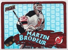 1997-98 Pacific Dynagon Stonewallers #12 Martin Brodeur - New Jersey Devils