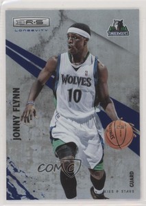 2010-11 Panini Rookies & Stars Longevity Sapphire /25 Jonny Flynn #73