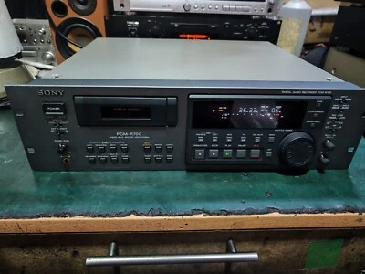 Sony PCM-R700 4 Head DAT Audio Recorder, Tested, Serviced, Made In Japan 100V, - Image 1 of 4