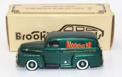 Ford F1 Brooklin 42X 1952 panel entrega Modelex 1992 1:43 como nuevo caja 750 emitido Foto 1 de 4