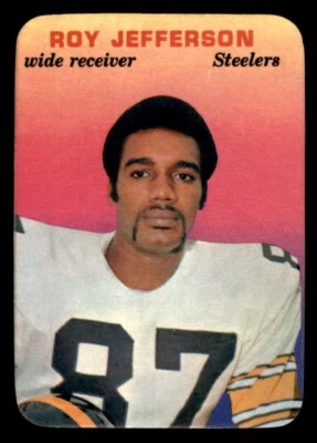 1970 Topps Super Glossy Football #17 Roy Jefferson NM/MT *d6 - Image 1 of 2