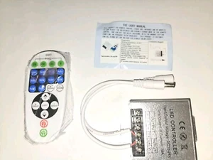 DC 12V 24V LED Light Dimmer Wireless IR 23Keys Remote Controller 36A 360W - Picture 1 of 4