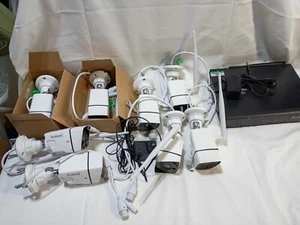 Firstrend Security 1296P Sistema di telecamere wireless con 8 telecamere PARTI NON TESTATE - Foto 1 di 11
