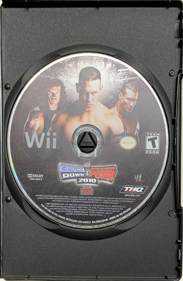 WWE SmackDown vs. Raw 2010 para Nintendo Wii - Solo disco Foto 1 de 1