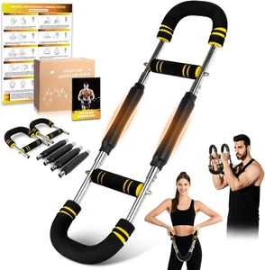 Twister Arm Trainer per Uomo, 6 Livelli di Resistenza Regolabili (30-120 Lb) Petto Tra - Foto 1 di 12