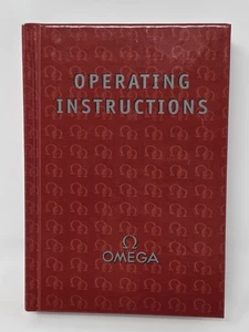 Omega 2003 instrucciones de funcionamiento tapa dura reloj manual libro muchos idiomas - Imagen 1 de 10