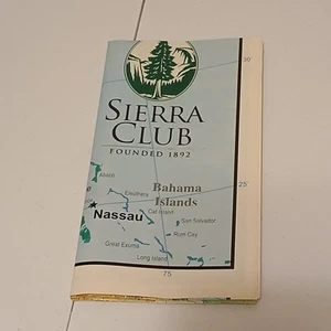 30" x 32" Sierra Club United States Map with Mighty Sequoia Poster On Back Side - Picture 1 of 2