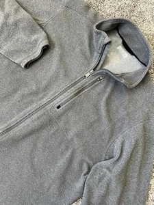 Chaqueta polar Duluth Trading Co. para hombre talla grande gris cremallera completa cálida L gris - Imagen 1 de 8