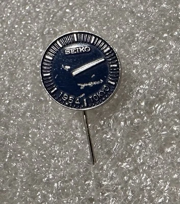 1964 Tokyo Olympics SEIKO Sponsor Pin Extremely Rare - Image 1 of 3
