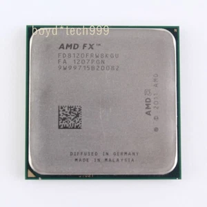AMD FX-8120 FD8120FRW8KGU 8 Core 3.1GHz Socket AM3+ Processor  CPU - Picture 1 of 4