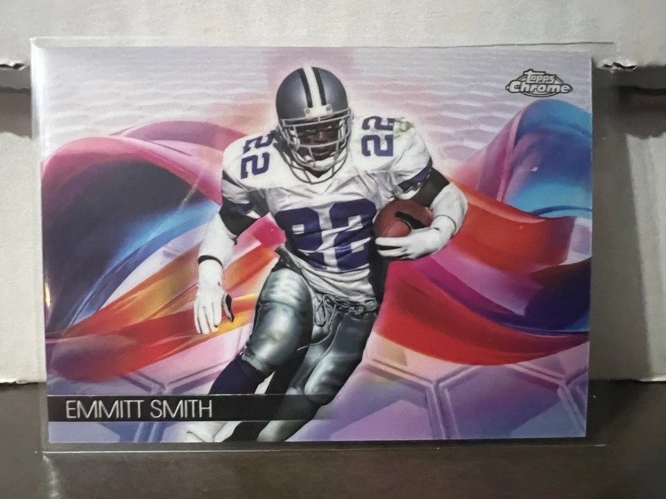 2023 Topps Compuesto Cromo Emmitt Smith Helix Estuche Hit SSP Dallas Cowboys Foto 1 de 1