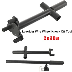 3 Bar Lowrider Wire Wheel Knock Off Tool for Dayton Luxor Zenith Chinas Lowrider - Picture 1 of 12
