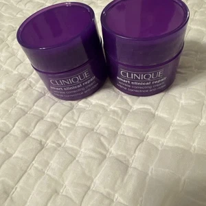 2 x Clinique Smart Clinical Repair Wrinkle Correcting Face Cream~ 0.5 oz*2= 1 oz - Picture 1 of 1