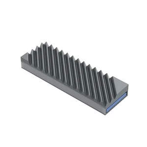 M.2 SSD Heat Sink M2 2280 Solid State Hard Disk Aluminum Heatsink Gasket8099 - Afbeelding 1 van 10