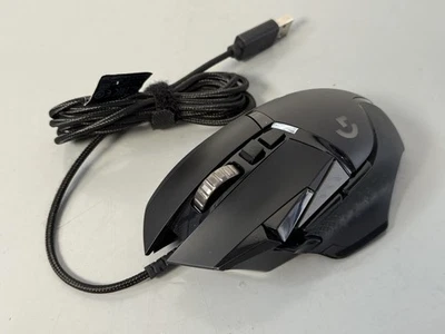 Logitech G G502 Wired Gaming Mouse Hero - Black  - Image 1 of 4