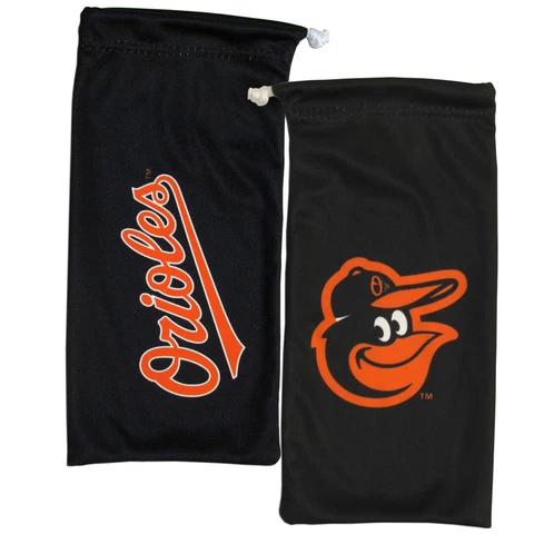 Baltimore Orioles Microfiber Bag for Sunglasses Glasses MLB Licensed Baseball Cover