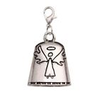 Lucky Bell Shaped Keychain Charm Key Holder Crafts Car Key Rings Bag Pendant