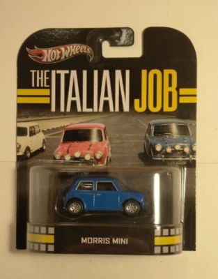 2013 Hot Wheels "The Italian Job"  MORRIS MINI blue - Image 1 of 4