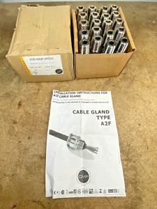 (20) CMP 1/2" NPT Cable Gland Explosive Atmosphere 20S16A2F1RA531 *Lot of (20)* - Picture 1 of 4