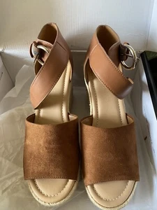 Nine West Adell8 Medium Brown LL 7.5 M - Picture 1 of 6