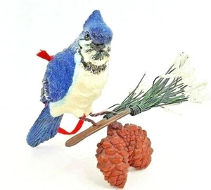 Bird Ornaments Set of 8 Assorted 1 3/4" To 4 Red Blue Birds Owls Etc. - Picture 1 of 7