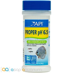 API Proper pH 6.5 Powder 8.5oz Sets and Stabilizes Freshwater Aquarium pH to 6.5 - Picture 1 of 1