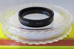 27mm Soligor V-27 Skylight (1A) Vintage Filter - Picture 1 of 1
