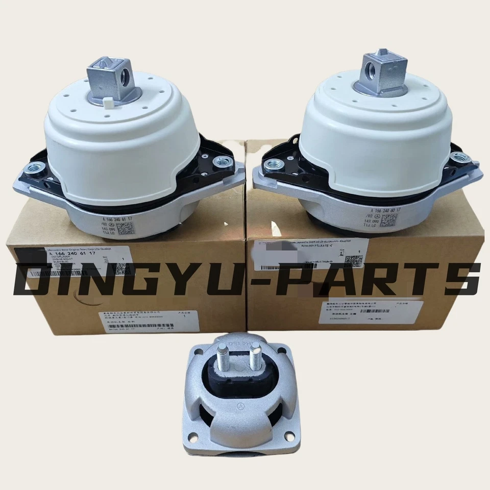 3X OEM Engine mounts For Mercedes-Benz X166 GL450 GL500 GLE500 GLS500 ML500 - Image 1 of 4