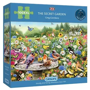 Rompecabezas de sierra Gibsons The Secret Garden 100XXL piezas - Imagen 1 de 4