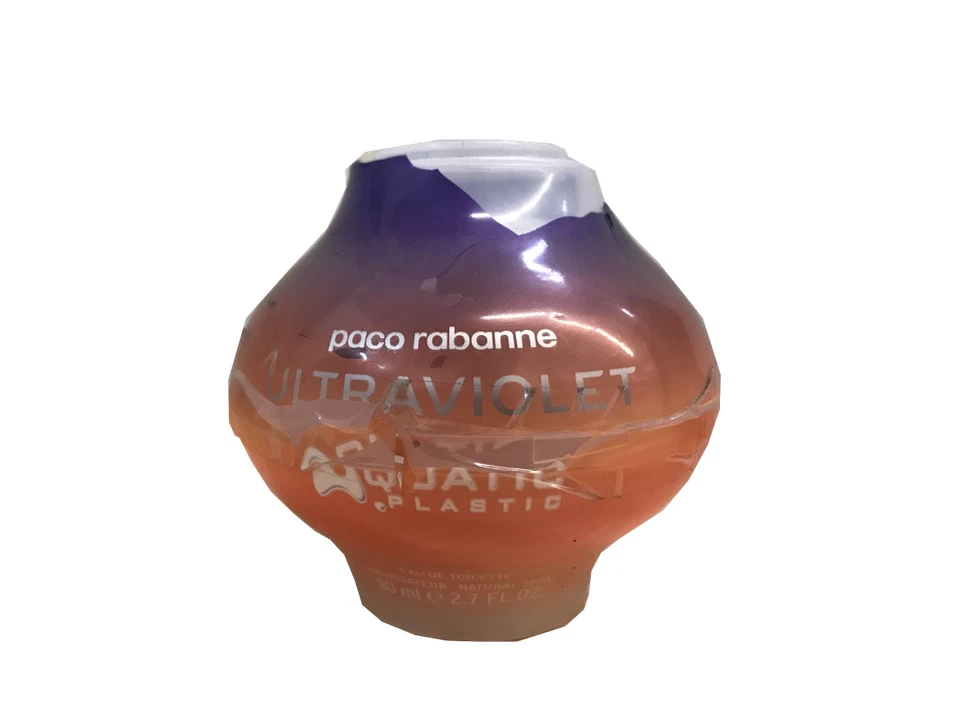 Ultraviolet Aquatic de Paco Rabanne 2,7 OZ eau de parfum spray para mujer sello dañado Foto 1 de 1