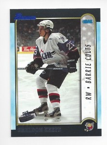 1999-2000 Bowman CHL #14 Sheldon Keefe (Toronto Marlies)