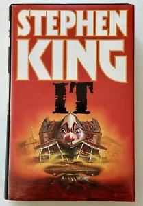 It ~ Stephen King, HC/DJ 1989, U.K. Edition, 4th Printing - Picture 1 of 9