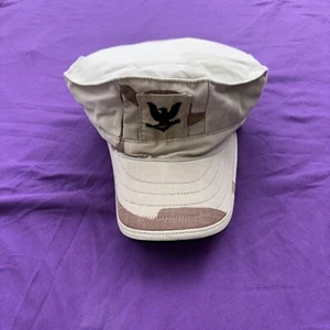 US NAVY PO3 CAP UTILITY DESERT CAMOUFLAGE PATTERN UTILITY HAT, TYPE II, MEDIUM - Bild 1 von 9
