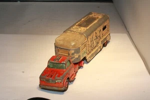 #K-18A Dodge Horse Trailer Truck Lesney Matchbox Made in England - Picture 1 of 6
