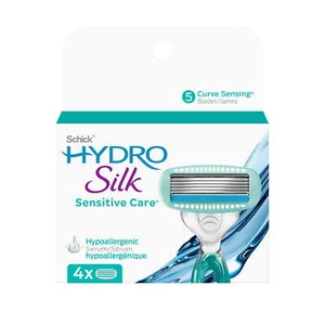 Schick Hydro Silk Sensitive Care Women's Disposable Razor Blade 4 Count 3 Pack - Picture 1 of 7