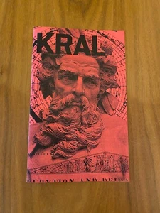 King Kral zine Vol 3, No 1 (Life) Greek God Venus Zeus Diagrams Statue Graphic - Picture 1 of 7
