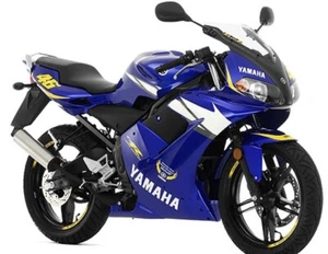 Yamaha TZR 50 02-09 Rossi Blue EDITION DECOR DECAL KIT pegatinas revestimiento - Imagen 1 de 2