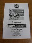 28/11/2009 Leigh Genesis v Colwyn Bay  . FREE POSTAGE on all UK orders.