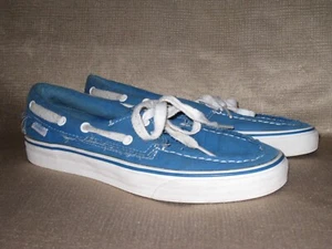 Vans Zapato Del Barco Vintage Bootsschuhe. Heller himmelblau. Gr. 7,5 Herren/9 Damen - Bild 1 von 4