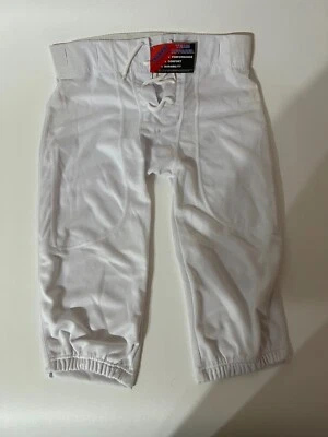 Calça de prática de futebol Champro Youth XL com fenda branca com cinto *FRETE GRÁTIS - Imagem 1 de 4