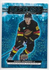 23/24 UPPER DECK SERIES 1 DAZZLERS BLUE Hockey (#DZ1-DZ50) U-Pick From List