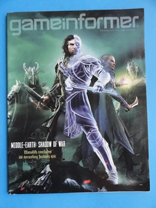 GAME INFORMER MAGAZINE 2016 - " MIDDLE-EARTH: SHADOW OF WAR " #293 - Picture 1 of 7